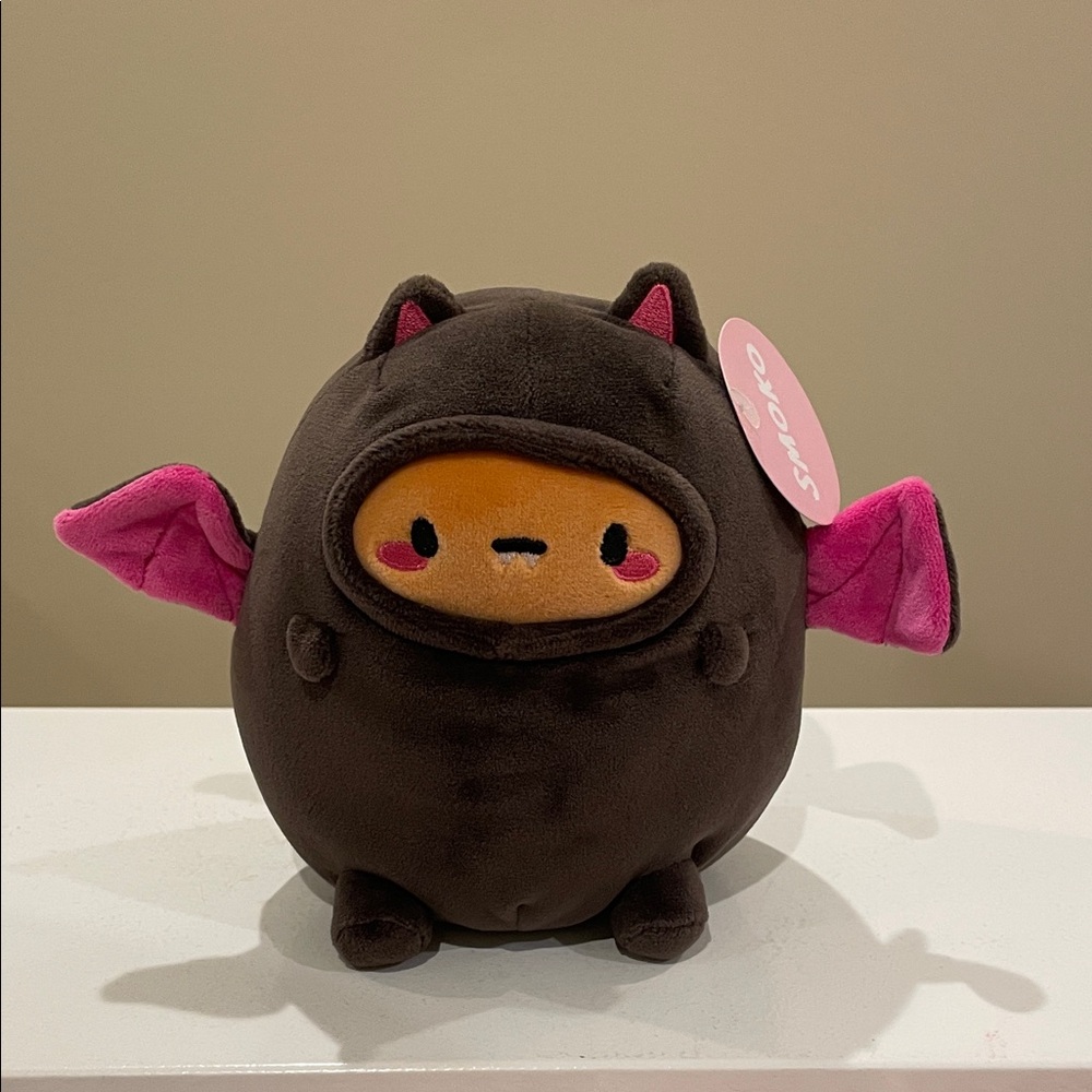 NWT 6" Smoko Bat Tayto Potato Mini Mochi Halloween Plush